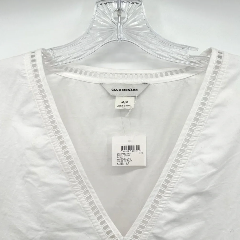 NWT Club Monaco Eyelet Dress - Sz M